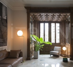 Итальянские Напольные светильники - Напольный светильник IC F2 фабрика Flos