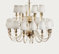 Люстра 2599 K16+8 SHADE Люстра 2599 K16+8 SHADE фабрика De Majo Illuminazione