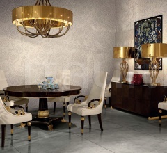 Стул с подлокотником Deco Vanitas Dining chair Стул с подлокотником Deco Vanitas Dining chair фабрика Versace Home