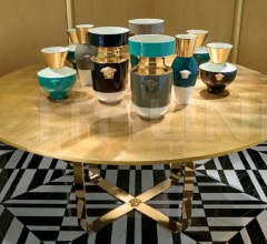 Стол обеденный GOLD UNIQUE Стол обеденный GOLD UNIQUE фабрика Versace Home