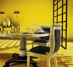 Круглый стол VANITAS SLIM Круглый стол VANITAS SLIM фабрика Versace Home