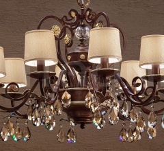 Люстра ALLURE 8 фабрика Masiero