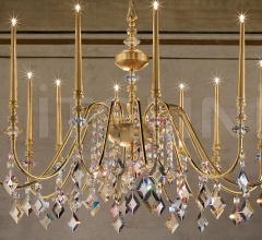 Люстра CHIC 12 фабрика Masiero