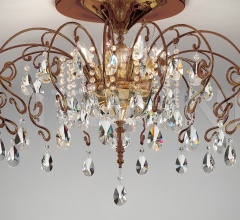 Потолочный светильник CURLI PL5 фабрика Masiero