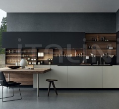 Итальянские Кухни с барной стойкой - Кухня Phoenix Итальянские Кухни с барной стойкой - Кухня Phoenix фабрика Varenna Poliform