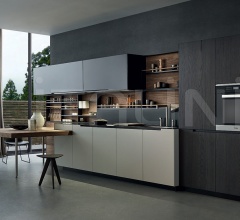 Итальянские Кухни с барной стойкой - Кухня Phoenix Итальянские Кухни с барной стойкой - Кухня Phoenix фабрика Varenna Poliform