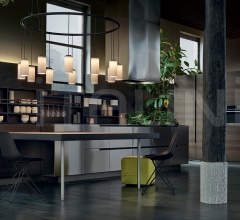 Итальянские Кухни с барной стойкой - Кухня Phoenix Итальянские Кухни с барной стойкой - Кухня Phoenix фабрика Varenna Poliform