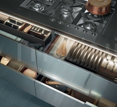 Итальянские Кухни с барной стойкой - Кухня Phoenix Итальянские Кухни с барной стойкой - Кухня Phoenix фабрика Varenna Poliform