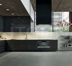 Итальянские Кухни с барной стойкой - Кухня Phoenix Итальянские Кухни с барной стойкой - Кухня Phoenix фабрика Varenna Poliform