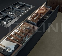 Итальянские Кухни с барной стойкой - Кухня Artex Итальянские Кухни с барной стойкой - Кухня Artex фабрика Varenna Poliform