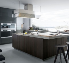 Итальянские Кухни с барной стойкой - Кухня Artex Итальянские Кухни с барной стойкой - Кухня Artex фабрика Varenna Poliform