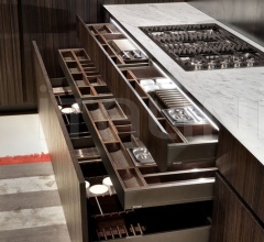 Итальянские Кухни с барной стойкой - Кухня Artex Итальянские Кухни с барной стойкой - Кухня Artex фабрика Varenna Poliform