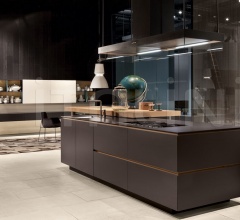 Итальянские Кухни с барной стойкой - Кухня Artex Итальянские Кухни с барной стойкой - Кухня Artex фабрика Varenna Poliform