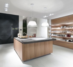 Итальянские Кухни с барной стойкой - Кухня Artex Итальянские Кухни с барной стойкой - Кухня Artex фабрика Varenna Poliform