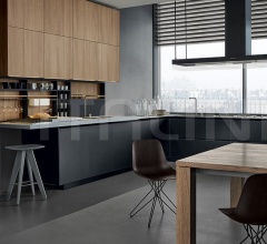 Итальянские Кухни с барной стойкой - Кухня Twelve Итальянские Кухни с барной стойкой - Кухня Twelve фабрика Varenna Poliform