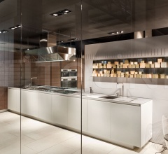 Итальянские Кухни с барной стойкой - Кухня Twelve Итальянские Кухни с барной стойкой - Кухня Twelve фабрика Varenna Poliform