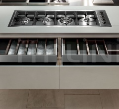 Итальянские Кухни с барной стойкой - Кухня Twelve Итальянские Кухни с барной стойкой - Кухня Twelve фабрика Varenna Poliform