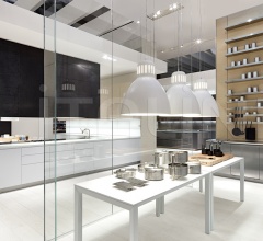 Итальянские Кухни с барной стойкой - Кухня Twelve Итальянские Кухни с барной стойкой - Кухня Twelve фабрика Varenna Poliform