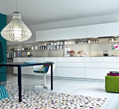 Итальянские Кухни с барной стойкой - Кухня Twelve Итальянские Кухни с барной стойкой - Кухня Twelve фабрика Varenna Poliform