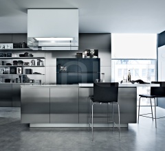 Итальянские Кухни с барной стойкой - Кухня Twelve Итальянские Кухни с барной стойкой - Кухня Twelve фабрика Varenna Poliform