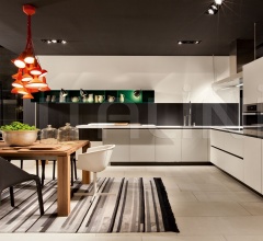 Итальянские Кухни с барной стойкой - Кухня Alea Итальянские Кухни с барной стойкой - Кухня Alea фабрика Varenna Poliform