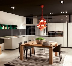 Итальянские Кухни с барной стойкой - Кухня Alea Итальянские Кухни с барной стойкой - Кухня Alea фабрика Varenna Poliform