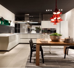 Итальянские Кухни с барной стойкой - Кухня Alea Итальянские Кухни с барной стойкой - Кухня Alea фабрика Varenna Poliform