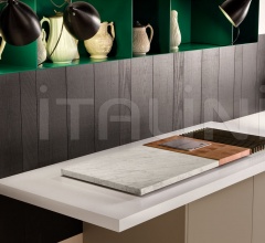 Итальянские Кухни с барной стойкой - Кухня Alea Итальянские Кухни с барной стойкой - Кухня Alea фабрика Varenna Poliform