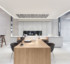 Итальянские Кухни с барной стойкой - Кухня Alea Итальянские Кухни с барной стойкой - Кухня Alea фабрика Varenna Poliform