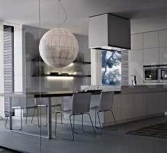 Итальянские Кухни с барной стойкой - Кухня Alea Итальянские Кухни с барной стойкой - Кухня Alea фабрика Varenna Poliform