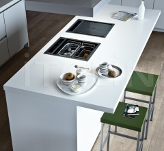 Итальянские Кухни с барной стойкой - Кухня Alea Итальянские Кухни с барной стойкой - Кухня Alea фабрика Varenna Poliform