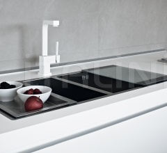 Итальянские Кухни с барной стойкой - Кухня Alea Итальянские Кухни с барной стойкой - Кухня Alea фабрика Varenna Poliform