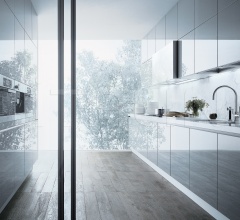 Итальянские Кухни с барной стойкой - Кухня Alea Итальянские Кухни с барной стойкой - Кухня Alea фабрика Varenna Poliform