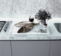 Итальянские Кухни с барной стойкой - Кухня Alea Итальянские Кухни с барной стойкой - Кухня Alea фабрика Varenna Poliform