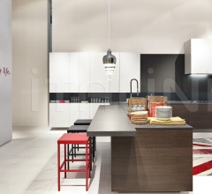 Итальянские Кухни с островом - Кухня My Planet фабрика Varenna Poliform