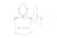 Туалетный столик Grimilde IPE Cavalli (Visionnaire)