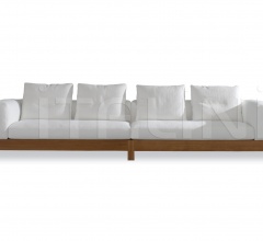 Итальянские Уличная мебель - Модульный диван Alison Iroko Outdoor Итальянские Уличная мебель - Модульный диван Alison Iroko Outdoor фабрика Minotti