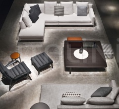 Итальянские Диваны - Модульный диван Allen Итальянские Диваны - Модульный диван Allen фабрика Minotti