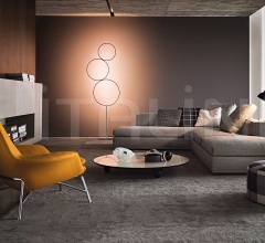 Итальянские Диваны - Модульный диван Powell Итальянские Диваны - Модульный диван Powell фабрика Minotti