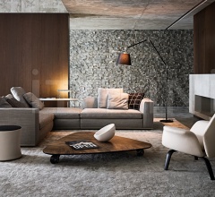 Итальянские Диваны - Модульный диван Powell Итальянские Диваны - Модульный диван Powell фабрика Minotti