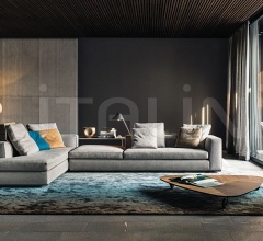 Итальянские Диваны - Модульный диван Powell Итальянские Диваны - Модульный диван Powell фабрика Minotti
