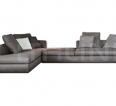 Итальянские Диваны - Модульный диван Powell Итальянские Диваны - Модульный диван Powell фабрика Minotti