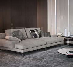 Итальянские Диваны - Модульный диван Sherman Итальянские Диваны - Модульный диван Sherman фабрика Minotti