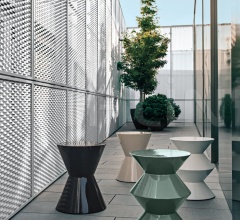 Итальянские Уличные столики - Столик Cesar Outdoor Итальянские Уличные столики - Столик Cesar Outdoor фабрика Minotti