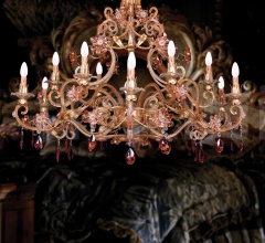 Итальянские Свет - Люстра L273/12 фабрика Mechini