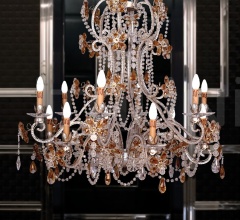 Итальянские Свет - Люстра L269/12 crakle фабрика Mechini