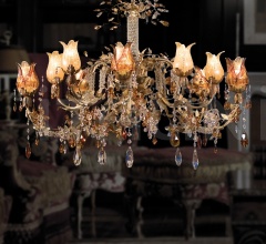 Итальянские Свет - Люстра L268/10 фабрика Mechini