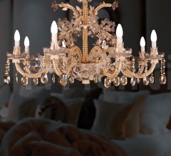 Итальянские Свет - Люстра L257/8P фабрика Mechini