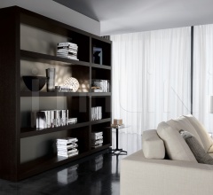 Итальянские Гостиная - Книжный стеллаж Johns UP фабрика Minotti