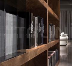 Итальянские Стеллажи - Книжный стеллаж Johns фабрика Minotti